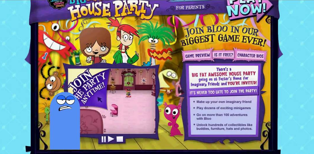 Fosters big fat awesome house party game